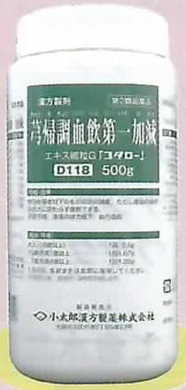 芎帰調血飲第一加減