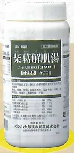 柴葛解肌湯